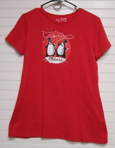 Holiday Editions Red Penguin Cheers 