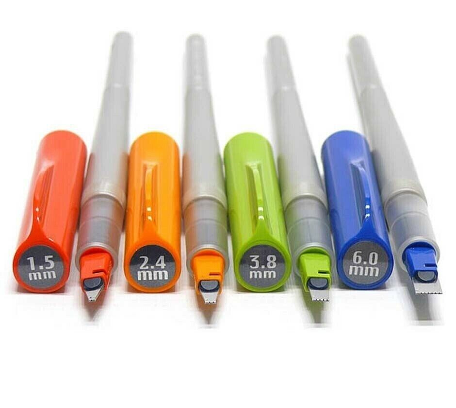 Pilot Parallel Pen Regular Nib English Calligraphy 4 Sizes Available & Full  Set