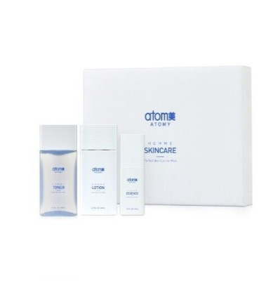 ATOMY Homme Skin Care 3-piece Set (Toner + Lotion + Essence) K-Beauty