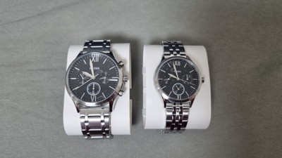 Fossil BQ2469SET Damenuhr und Herrenuhr Fenmore Midsize 