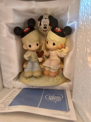 PRECIOUS MOMENTS HAPPINESS IS THE BEST SHARED TOGETHER DISNEY