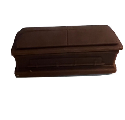 Coffin Candle Brown Voodoo Love Scented  15oz  6'' long x 2'' Great for Halloween