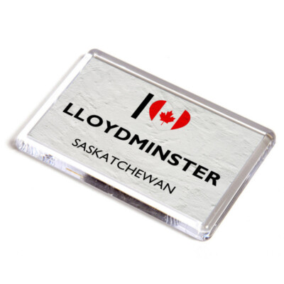 FRIDGE MAGNET - I Love Lloydminster, Saskatchewan - Canada