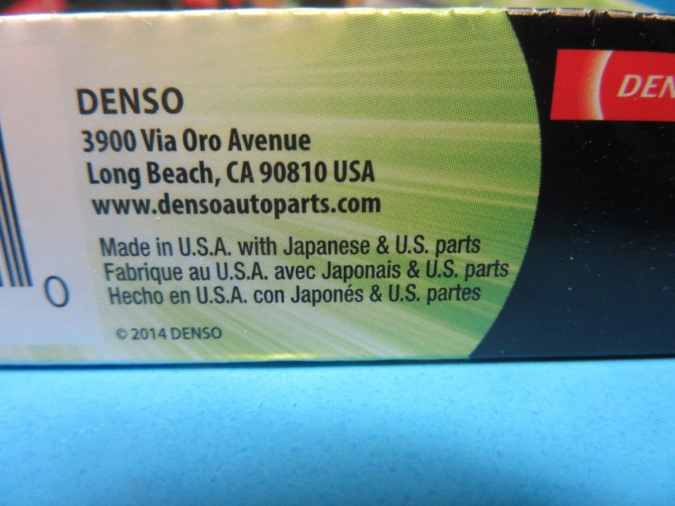 Set of 8 Spark Plugs Iridium Long Life DENSO 3297 (SK20R11) V8 Gap Pre set - Image 3 of 4