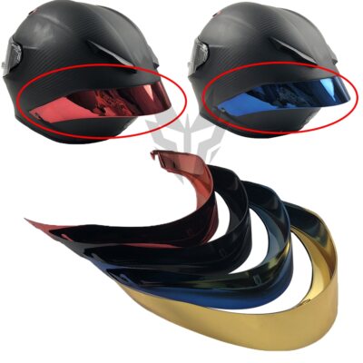 Motorcycle Helmet Rear PC Deflector Spoiler Case For AGV Pista GPRR Spoiler 
