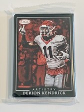 2022 Sage Artistry Football Sealed Pack Unopened Derion Kendrick Trestan Ebner