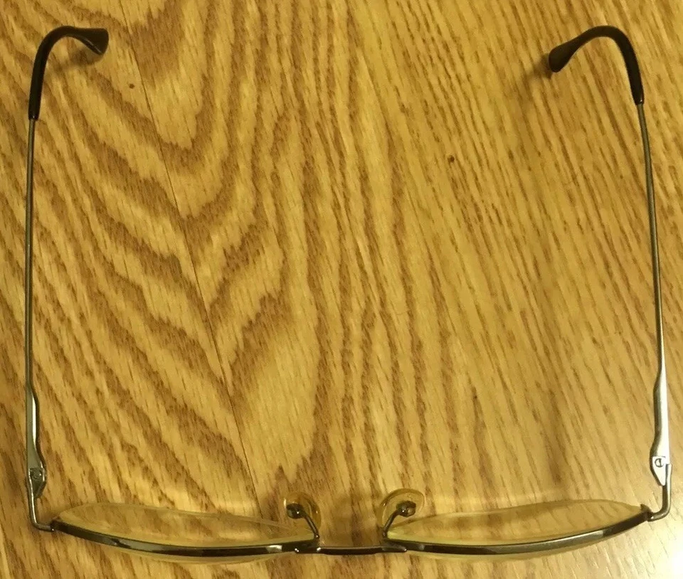 Auténticas gafas Rodenstock semi-sin montura media plateada 58▫️16 145 usadas en excelente estado Foto 4 de 4