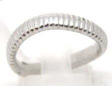 .925 Sterling Silver Stackable Curvy Ring SZ 7