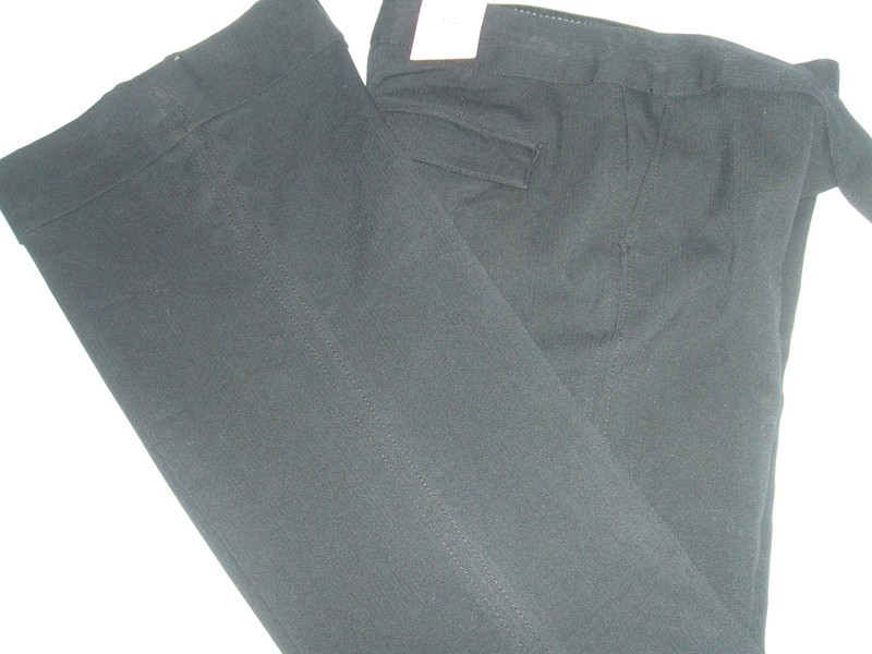 Women's NWT Old Navy Stretch Mid Rise Cupped Dress Pants Slacks Reg 6 Black NEW!
