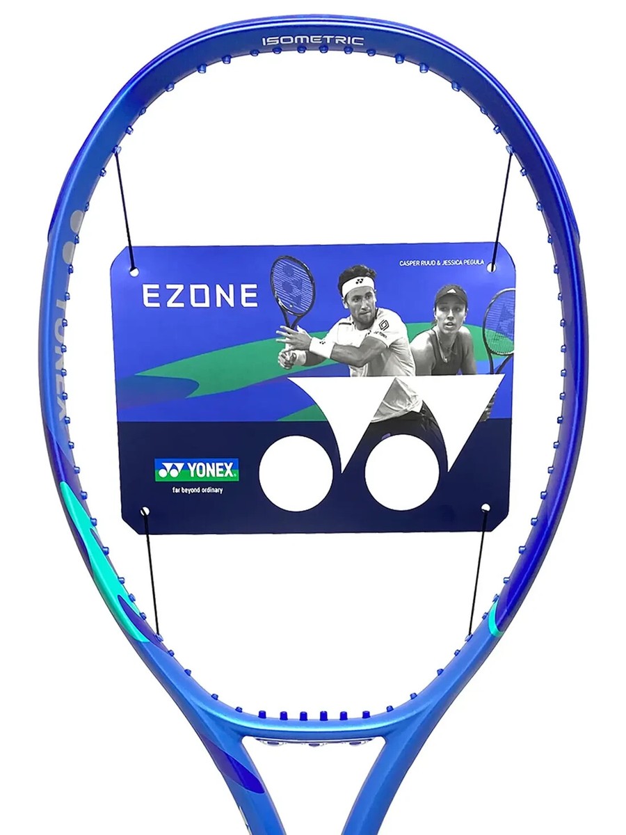 YONEX - ヨネックスEZONE98(青305g.G2) 2018 国内正規品 Used Yonex EZONE 98 Bright Blue (305g) Racket - Tennis