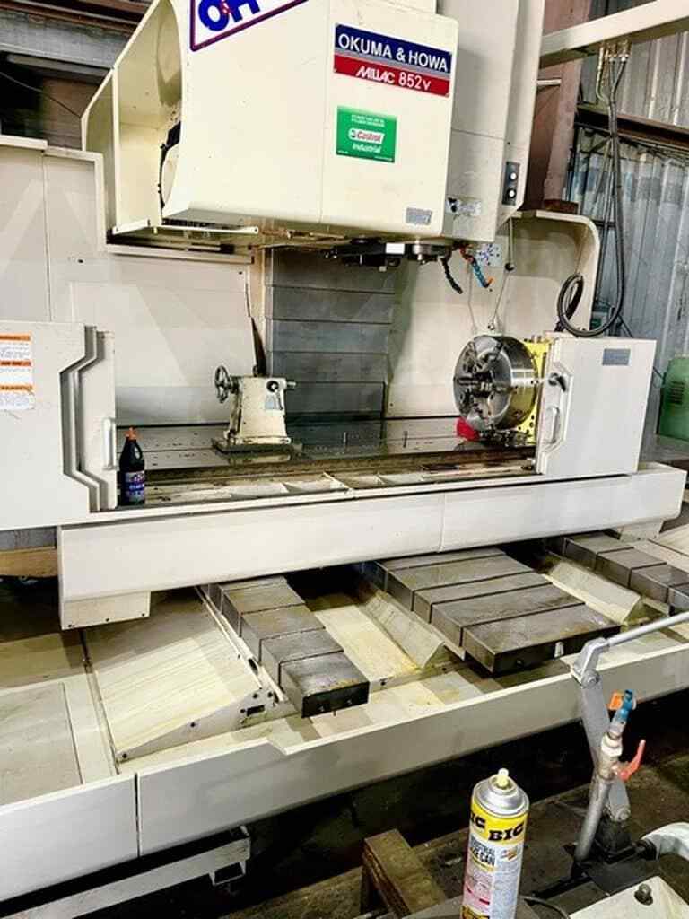 Okuma & Howa Millac 852V CNC Vertical Machining Center w/ Nikken