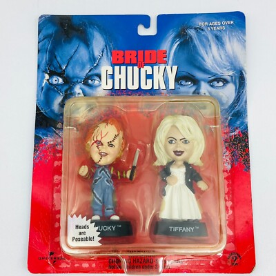 CHILD'S PLAY BRIDE OF CHUCKY & TIFFANY Mini Figure Set Good Guys