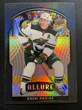 20-21 UD Allure Hockey Black Rainbow 53 Zach Parise
