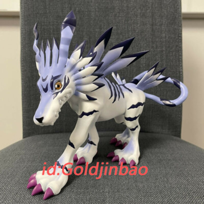 EVO Studios Digimon Garurumon Resin Statue In Stock Painted Figure 20cm Anime