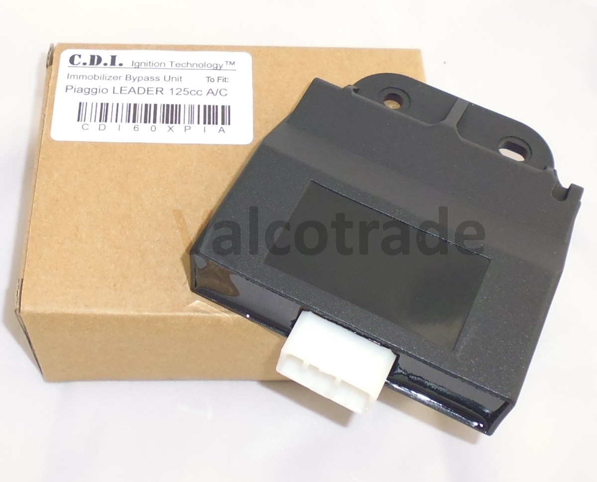unosaggio ページ Immobiliser Bypass CDI, fits Piaggio LEADER ACI603.01 ACI603