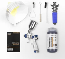 CERAKOTE® Glacier Black (HIGH TEMP)  Starter Kit  (C-Series,  Air Cure)