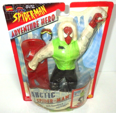 Rare 1999 Toy Biz Arctic Spider-Man 12
