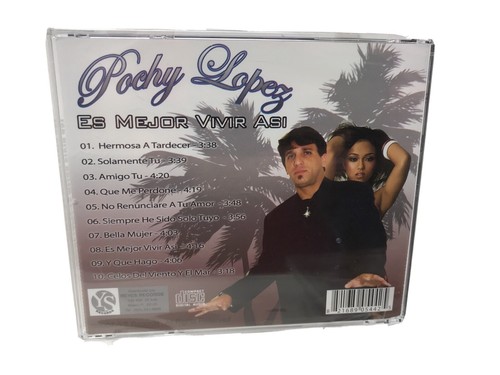 New Es Mejor Vivir Asi by Pochy Lopez (CD, Apr-2007, Reyes Records) Bachata - Bild 2 von 8