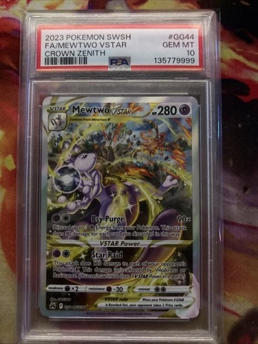 Mewtwo VSTAR GG44/GG70 Crown Zenith: Galarian Gallery Holo