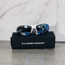 UNDER ARMOUR UA PLAYMAKER JR 7000/S 6HTW1 BASEBALL YOUTH WHITE SUNGLASSES SHADES