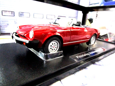 FIAT  124 Pininfarina Roadster rot 1982 Europa Touring Modelcars z öffnen ! 1:18