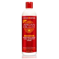 Creme Of Nature Curl Activator Creme Curls Anti-Frizz Hydrating Formula Argan