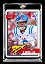 2025 Trinidad Chambliss Future Stars Rookie Card Ole Miss Rebels Top Performer