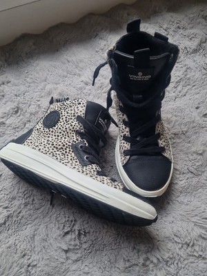 Vingino Noa Mid 1997 High-Top Sneaker mit Leopardenmuster