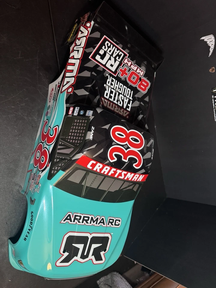 ARRMA ARA410018 1/7 2023 NASCAR Ford F-150 #38 Truck LE Body for Infraction 6S - Image 4 of 4