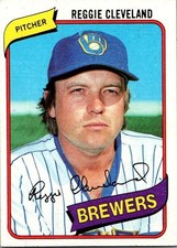 Reggie Cleveland - 1980 Topps - # 394 - Brewers