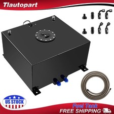 Fuel Cell Gas Tank Aluminum Tanklevel Sender Fuel Line Kit 15 Gallon 60l Black Fuel Cell Gas Tank Aluminum Tanklevel Sender Fuel Line Kit 15 Gallon 60l Black