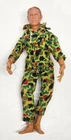 Vintage 1975 Mego Lion Rock WWII Soldier 7” Action Figure Camo Outfit