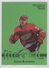 2024-25 Skybox Metal Universe 2013 Retro PMG Green 1/10 Lucas Raymond #RT-8 1du0