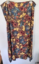 VTG Classics By Jantzen Tropical Floral Boho Midi Skirt Size:16 EUC