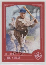 2018 Panini Diamond Kings Red Frame Kiki Cuyler #12 HOF 0l1