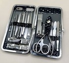 Professional Manicure Pedicure Kit 18-in-1 Nail Clippers Grooming Set