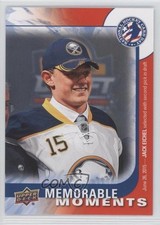 2015-16 Upper Deck National Hockey Card Day American Jack Eichel Rookie RC 3v2. rookie card picture
