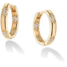 Hypoallergenic Small Huggie Hoops - Elegant Gold Plated Earrings for Sensitivity