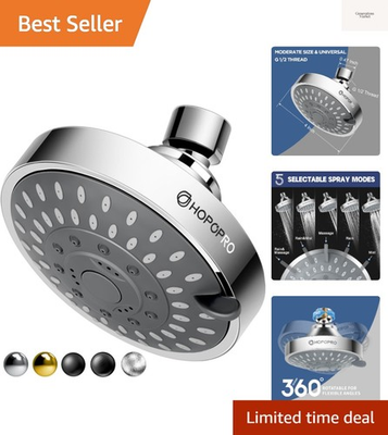 #ad 5 Mode High Pressure Shower Head The Washington Post NBC News Today TV Sh... $24.99
