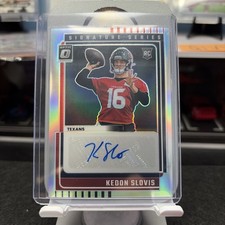 2025 Donruss Optic - Kedon Slovis -  Signature Series Holo Silver Prizm #SSH-KS