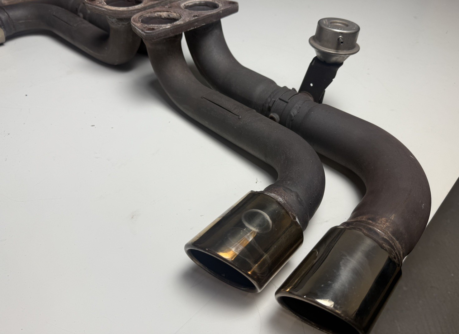 Ferrari 360 Modena OEM Exhaust Pipes Left Right 2057260101 2057260201