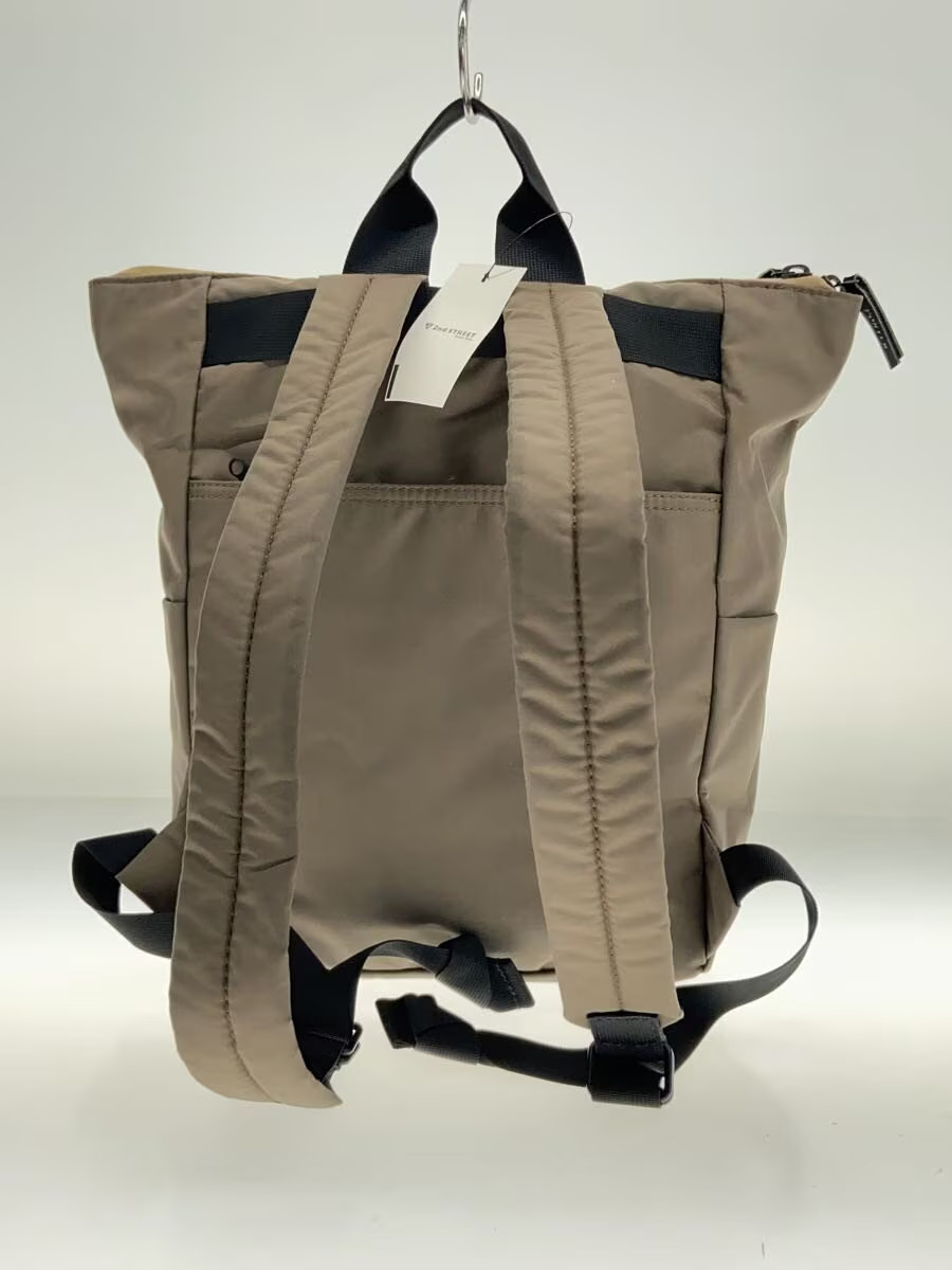 PORTER Backpack Polyester Brown Solid Color - image 3
