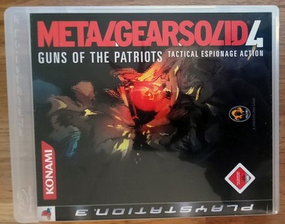 Metal Gear Solid 4: Guns of the Patriots (PlayStation 3, 2008) 
