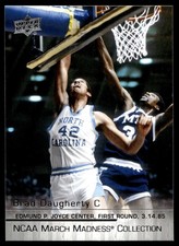 2014-15 Upper Deck NCAA March Madness Brad Daugherty #BD-1 North Carolina