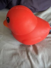 Sunny Days Jumbo Red Squishy Duck Stress Toy Squeezy NEW