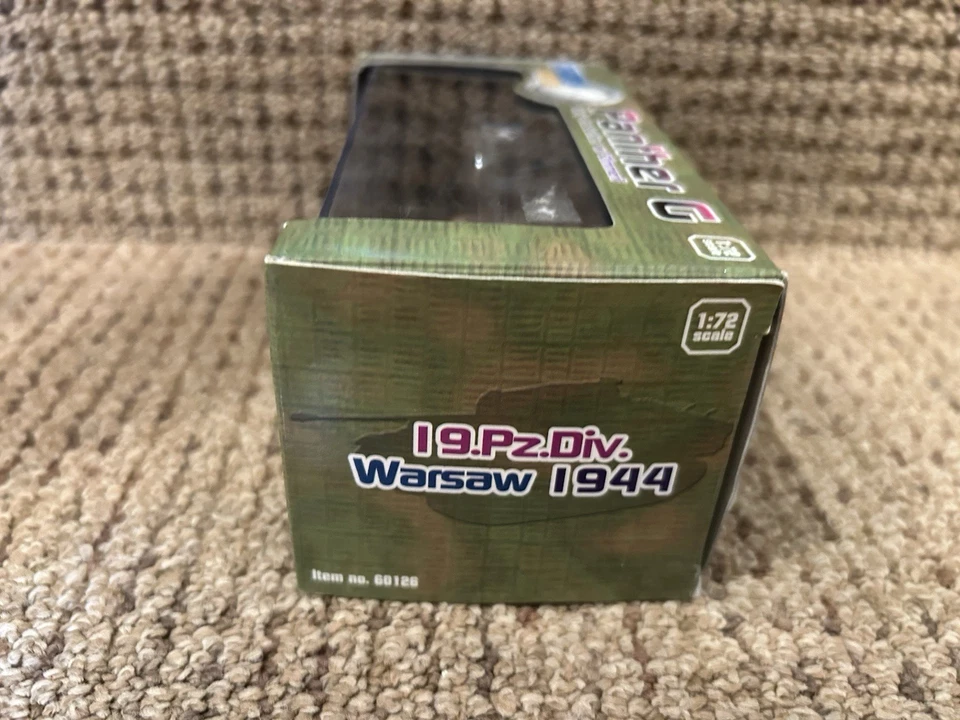 Dragon Armor 1:72 Panther G W/Zimmerit, 19.Pz, Div., Warsaw 1944, No. 60126 - Image 4 of 4