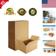 Small Shipping Boxes 10x7x5 Inch 10 Pack Brown Box Corrugated Cardboard Boxes...