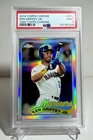 Ken Griffey Jr 1989 Topps Chrome Refractor PSA 9 2014 Topps Chrome Throwback