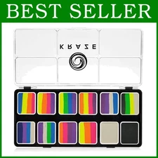 Blacklight Reactive Face & Body Painting Kit