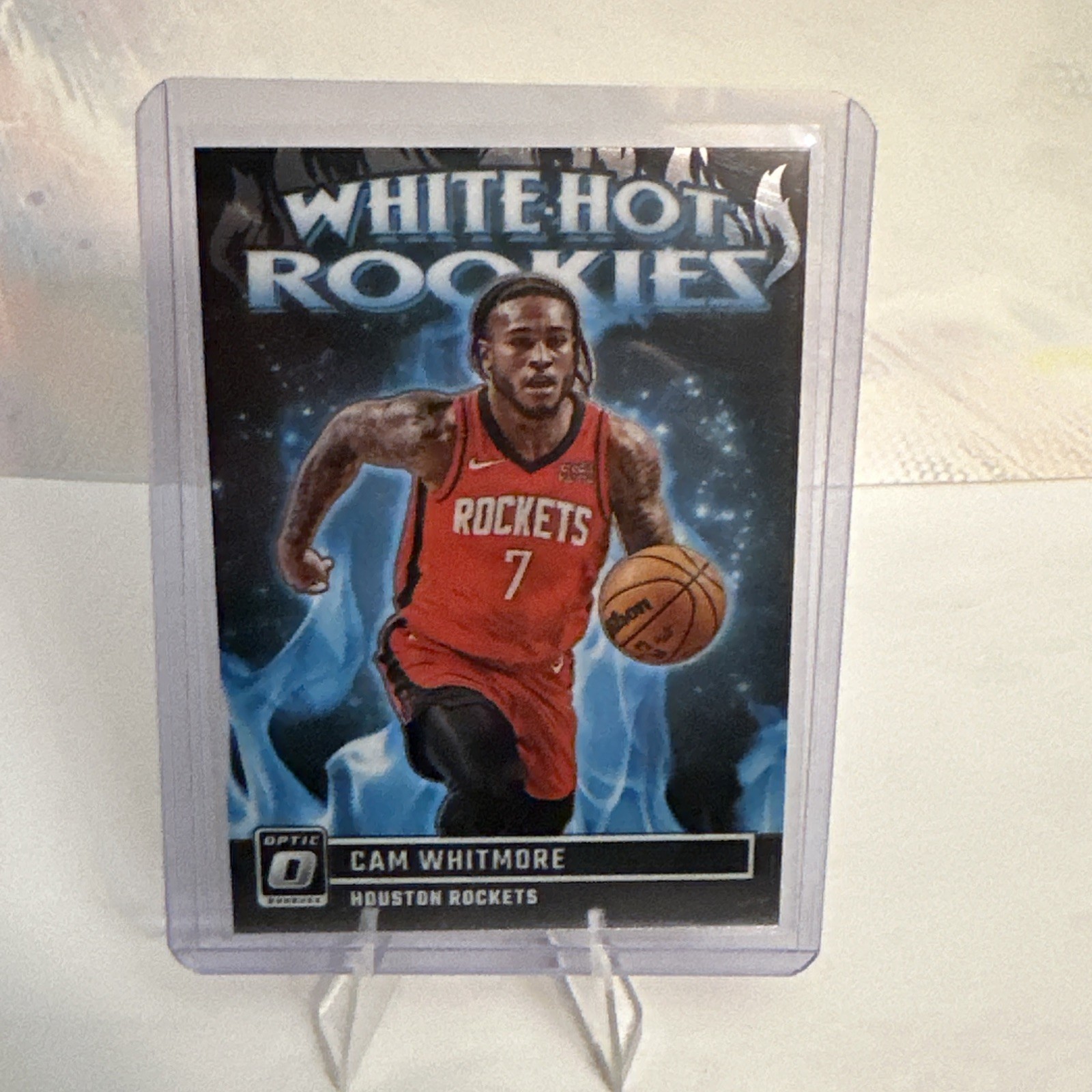 2023-24 Panini Donruss Optic - White Hot Rookies Cam Whitmore #5 (RC)